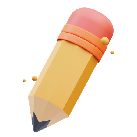 Pencil  3D Icon