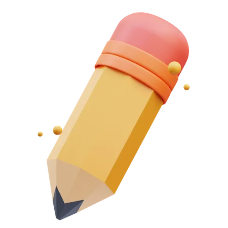 Pencil  3D Icon