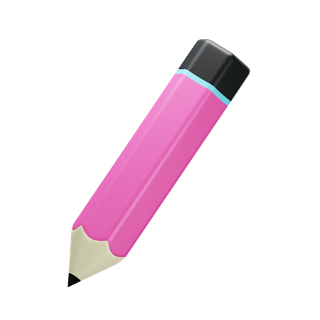 Pencil  3D Icon