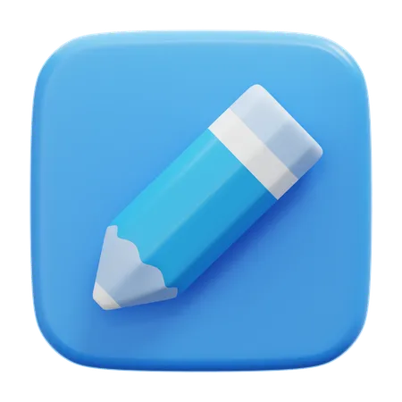 Pencil  3D Icon