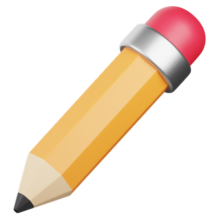 Pencil  3D Icon