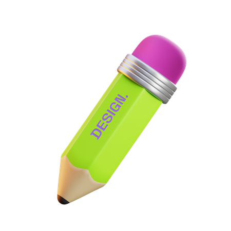 Pencil  3D Icon