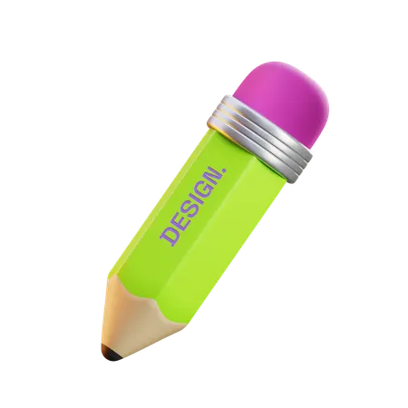 Pencil  3D Icon