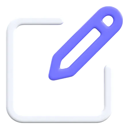 Pencil  3D Icon