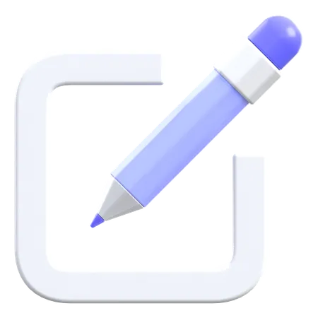 Pencil  3D Icon