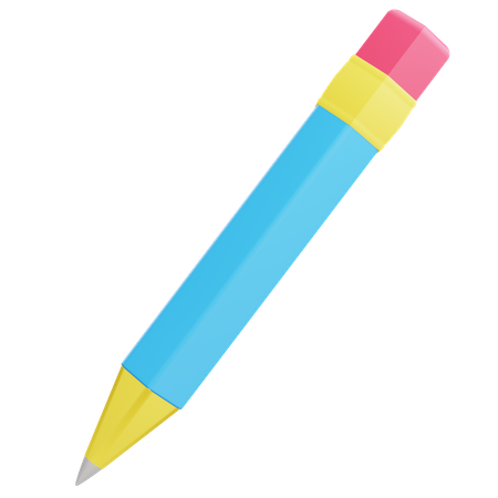 Pencil  3D Icon