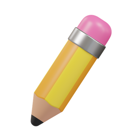 Pencil  3D Icon