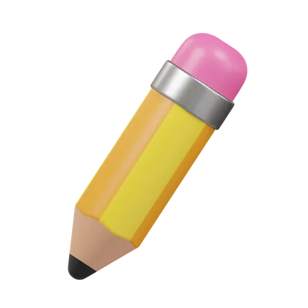 Pencil  3D Icon