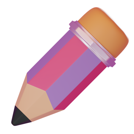 Pencil  3D Icon