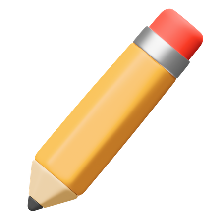 Pencil  3D Icon