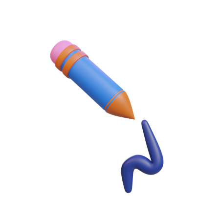 Pencil  3D Icon