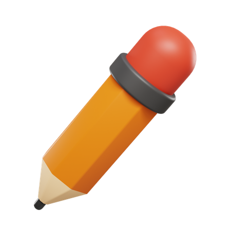 Pencil  3D Icon