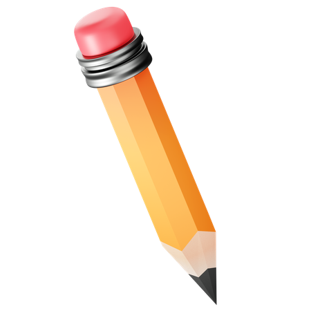 Pencil  3D Icon