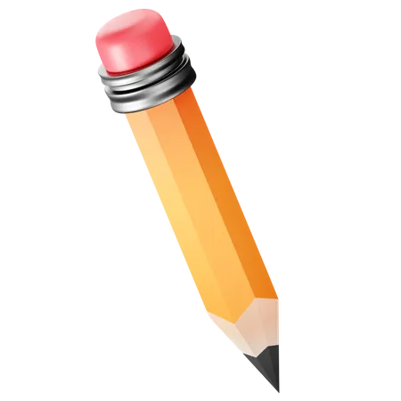 Pencil  3D Icon