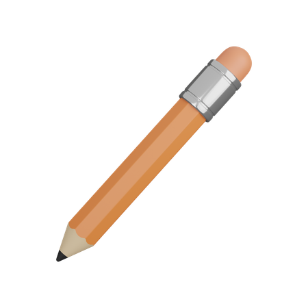 Pencil  3D Icon