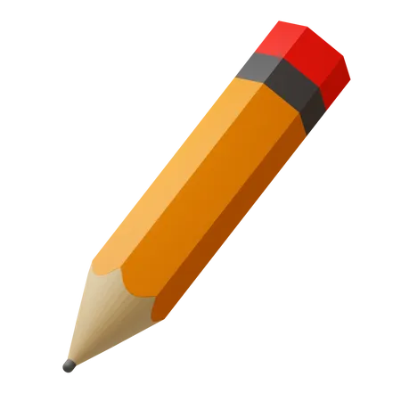 Pencil  3D Icon