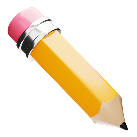 Pencil  3D Icon