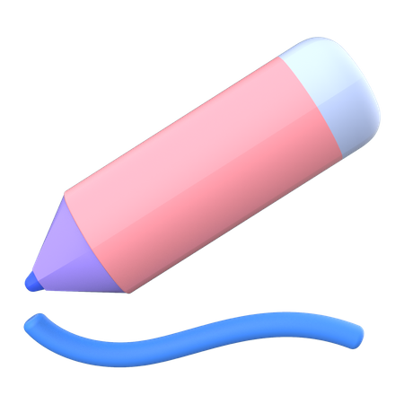 Pencil  3D Icon