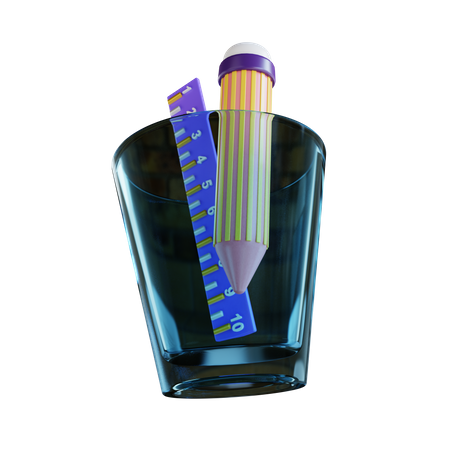 Pencil  3D Icon