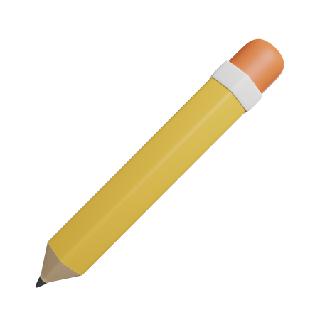 Pencil  3D Icon