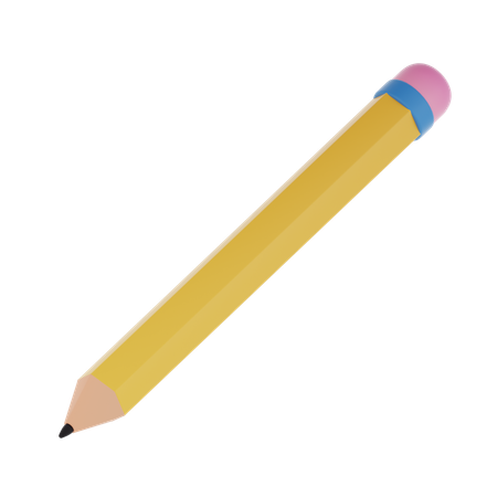 Pencil  3D Icon