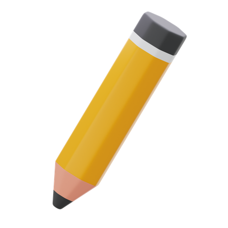 Pencil  3D Icon