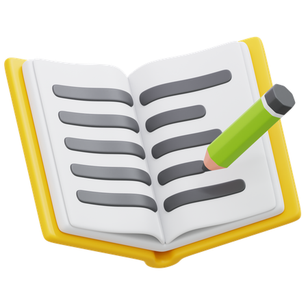 Pencil  3D Icon