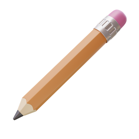 Pencil  3D Icon