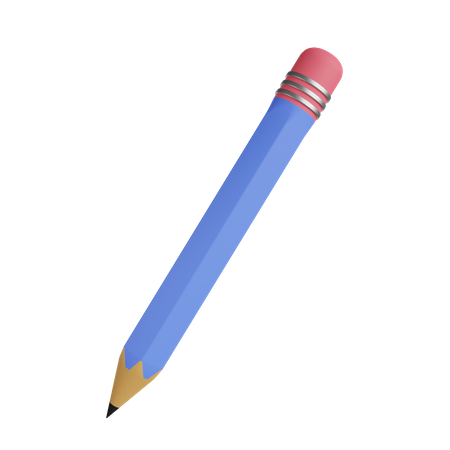 Pencil  3D Illustration