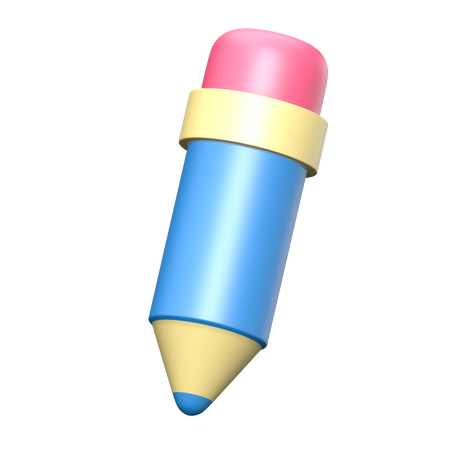 Pencil 3D Illustration
