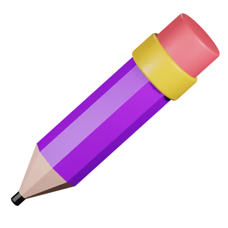 Pencil 3 D Icon Illsutration 3D Icon