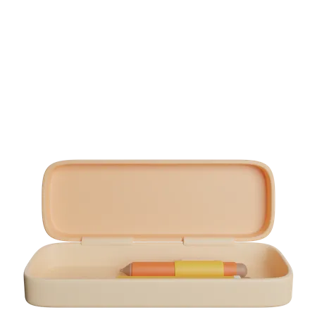 Pencil Case Equipment 3D Icon