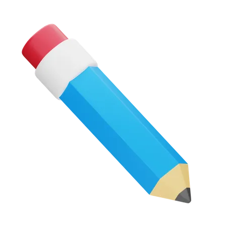 Pencil 3 D Stationery 3D Icon