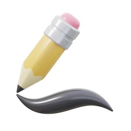 Pencil  3D Icon