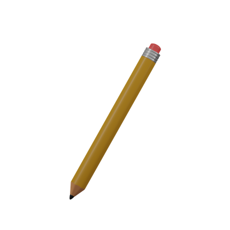 Pencil 3D Icon