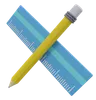 Pencil And Ruler