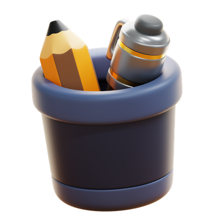 PENCIL BOX  3D Icon