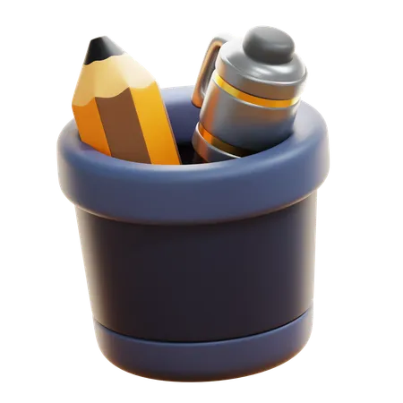 PENCIL BOX  3D Icon