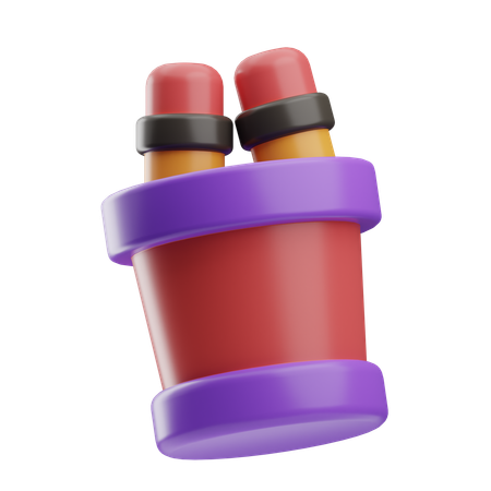 Pencil Box  3D Icon