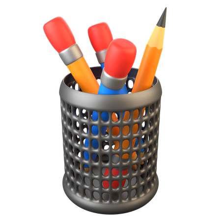 Pencil Case  3D Icon