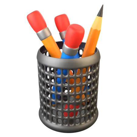 Pencil Case  3D Icon