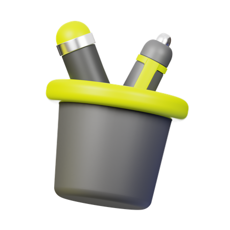 Pencil Case  3D Icon