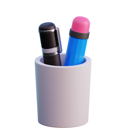 Pencil Case  3D Icon