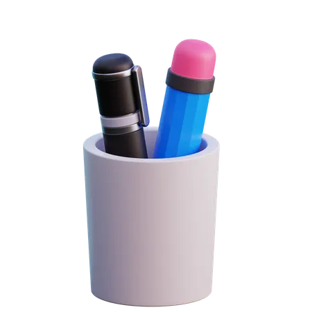 Pencil Case  3D Icon