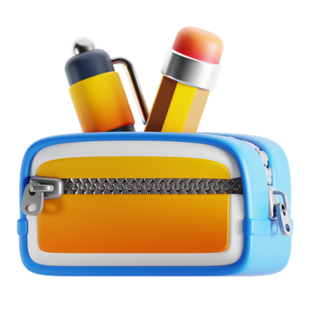 PENCIL CASE  3D Icon