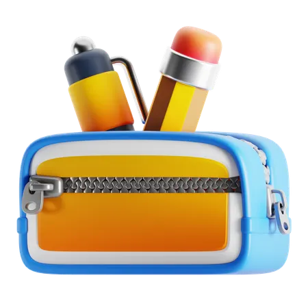 PENCIL CASE  3D Icon