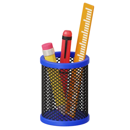 Pencil Case  3D Icon