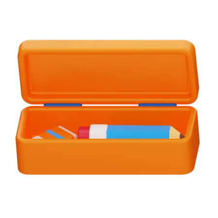 Pencil Case 3 D Stationery 3D Icon