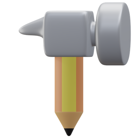 Pencil Correction  3D Icon