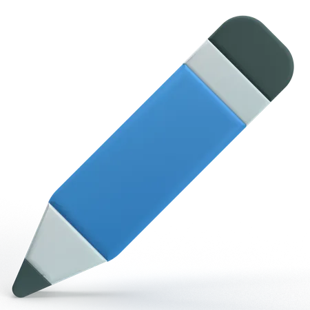 Pencil Crayon  3D Icon